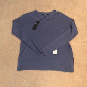 Blue/Periwinkle Sweater.